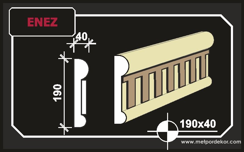 Enez Desenli Kat Silmesi