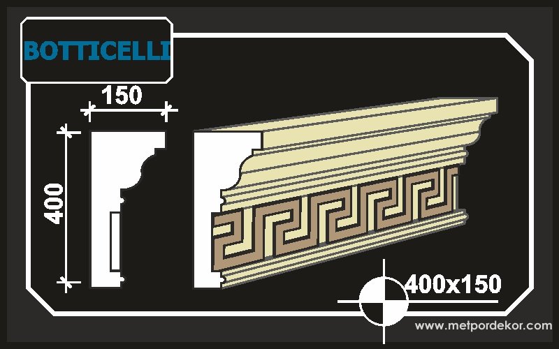 Saçak Profili Desenli